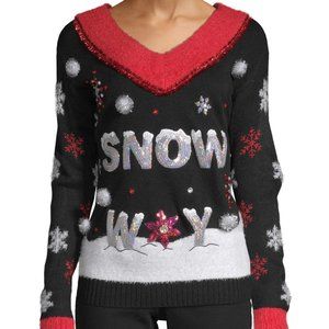 Women's "Snow Way" Ugly Christmas Sweater